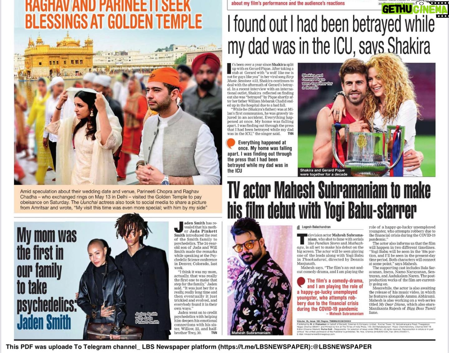 Mahesh Subramaniam - 3K Likes - Thank you @timesofindia for the meticulous work in editing and presenting the article. I would like to extend my gratitude to everyone involved in the production of the article.
With this I would like to extend my heartfelt thanks to the entire crew of #thookudurai and my untitled album. @vairamuthuoffl
@abhirami_official @sabarimanikandan_official @choreographer_sridhar @b.aathifmusicdir
@yogibabuofficial_
@anburasu.ganesan @aravind.mvp @vinoth.kumar_official @ksmanoj.ks @dennisfilmzone