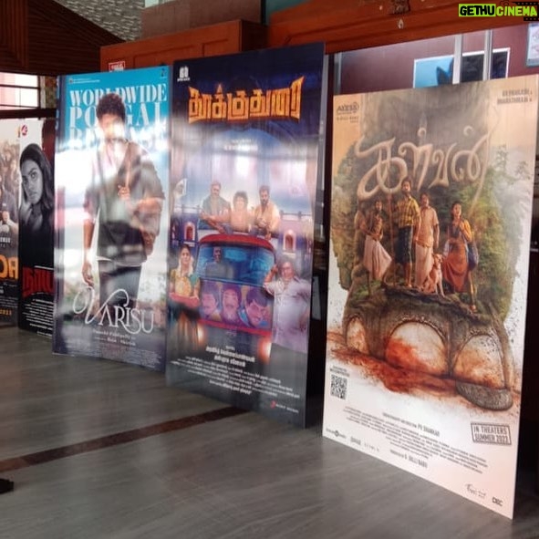 Mahesh Subramaniam - 592 Likes - “Dream come true moment”😭☺️☺️☺️😎😎happy to share my movie banner kept in all theatres like Pvr,Sathyam,Ags,Inox etc all over tamilnadu ,lot more to come❤️❤️❤️❤️❤️🎉🎉💥💥💥 #thookudurai #tamilcinema #tamilactors #instapost