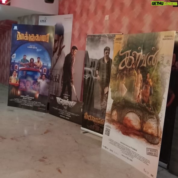 Mahesh Subramaniam - 592 Likes - “Dream come true moment”😭☺️☺️☺️😎😎happy to share my movie banner kept in all theatres like Pvr,Sathyam,Ags,Inox etc all over tamilnadu ,lot more to come❤️❤️❤️❤️❤️🎉🎉💥💥💥 #thookudurai #tamilcinema #tamilactors #instapost