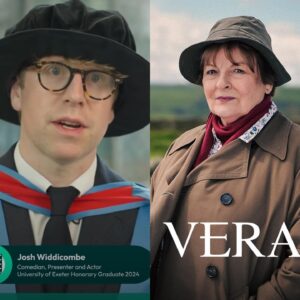 Maisie Adam Instagram - Congratulations to @josh_widdicombe on your honorary doctorate, really proud of you mate - and you looked fab don’t let anyone tell you different xo