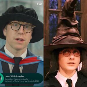 Maisie Adam Instagram - Congratulations to @josh_widdicombe on your honorary doctorate, really proud of you mate - and you looked fab don’t let anyone tell you different xo