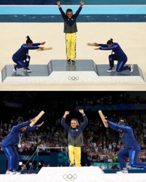 Malcolm Jenkins Instagram - This is beautiful 🙌🏾
Congratulations to all 3 of you amazing women. Phenomenal athletes, phenomenal people, and phenomenal role models for young girls everywhere! You all inspire me 🙌🏾
@simonebiles @jordanchiles @rebecarandrade