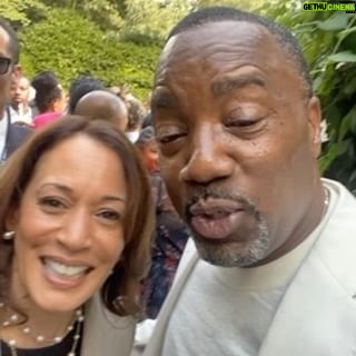 Malik Yoba - 9.5K Likes - For those that might’ve missed this quick little moment I shared with the NEXT President of the “United” States of America at her residence three days before @joebiden passed the torch to his running mate @vp @kamalaharris telling her that I wanted to help tell her story.
As we move towards Nov 4 we already see the racist , misogynistic, tropes about what she ain’t . Well, I’ve been a fan and supporter of her courage and vision since she was a prosecutor in The Bay Area and intend to keep riding with her until the wheels fall off. 💙💙💙