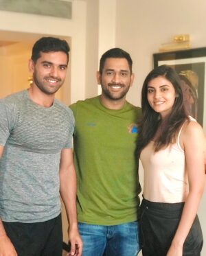 Malti Chahar Instagram - Happy birthday Mahi💐
Pic is old but gold❤️