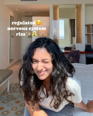 Malvika Nair Instagram - Macha 👩‍🦳✨

#rizz #nervoussystemregulation