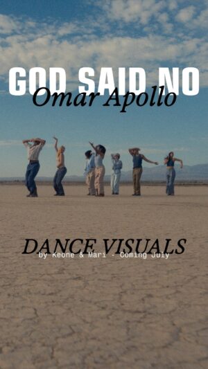 Mari Madrid Instagram - My guy @omar.apollo’s incredible new album God Said No is officially out and I’m so happy it’s finally available for everyone to hear how special it is.  To say the least I couldn’t be more grateful to Omar for bringing me on as movement director/choreographer for the album/upcoming tour.  We also have some dance visuals to accompany his magical music coming in July. 

We’ll be holding tour auditions very soon in mid-July so be on the lookout for that official announcement.

Either way come see us on the tour (tickets in my bio link) and go listen to God Said No!

#godsaidno