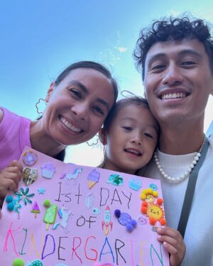 Mari Madrid Instagram - FIRST DAY OF KINDERGARTEN 😭😭😭😭😭😭😭