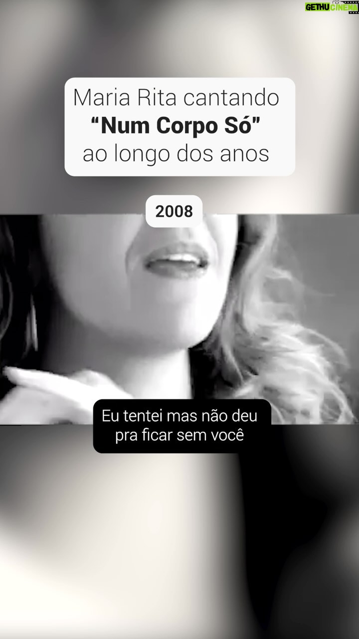 Maria Rita - 9.4K Likes - “Num Corpo Só” é uma daquelas obrigatórias do repertório da patroa… Quem já se acabou com essa num Samba da Maria? #EMR
#PraTodosVerem Sequência de vídeos de Maria Rita com o texto “Maria Rita cantando ‘Num Corpo Só’ ao longo dos anos”.