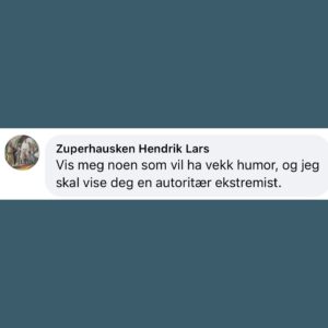 Maria Stavang Instagram - Jeg ble spurt om jeg ville skrive en ytring for NRK om humor med tanke på premieren til «Dette er humor». Tenkte jeg kunne vise litt fra kommentarfeltet til saken.