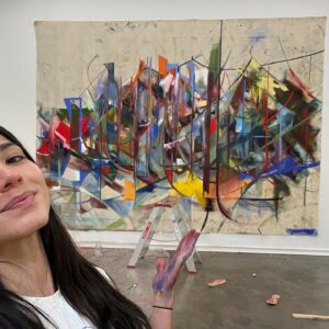 Mariana Oushiro Instagram - Swipe to your left to see the evolution of this painting from the very beginning to the end.