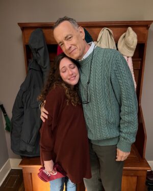 Mariana Treviño Instagram - Happy Birthday Tom Hanks! ✨The best of the best. We have learned so much from you. Thankyou for making us feel love and life and hope in our hearts through your eyes 🙏✨you are a gift to us all we love you! Thankyou always 🩷
