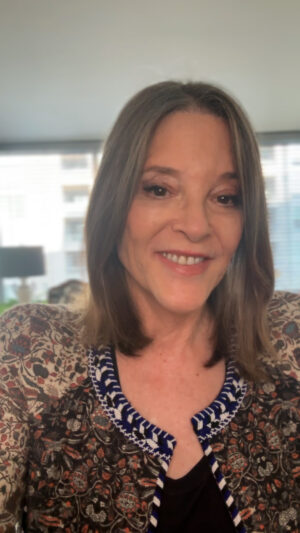 Marianne Williamson Instagram - My reaction to the speech by @RobertFKennedyJr today. 

Bobby, Trump, the Democratic Party, and Kamala Harris…