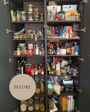 Marie Kondo Instagram - Wow 🤩 @allsprucedup_ certainly spruced up this pantry! By labeling and keeping items on display, she's made it a breeze to locate everything at a glance.