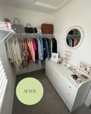 Marie Kondo Instagram - What a joy-sparking transformation! 🫶 Before and after photos courtesy of @konmari.co Consultant @getsoorganized.