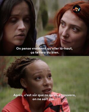 Marilyn Lima Instagram - Tessa et Justine ne sont jamais en manque d’inspiration pour réconforter leur amie Emilie. Escalader des montagnes ne leur fait pas peur. 

Et vous, que seriez-vous prêts à faire pour réconforter une amie ? 

Ecris ta réponse en commentaire et tag la personne à laquelle tu penses. 💬

« Bugarach », en ce moment sur @france.tv 📲

#bugarach #francetv #france3occitanie #serie #fiction #fantastique #friends #seriefantastique
