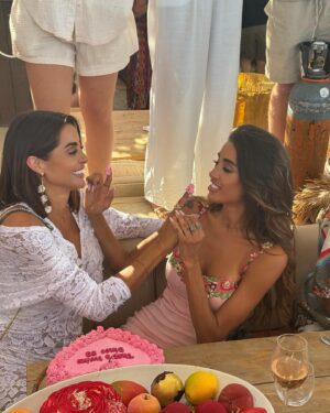 Marine El Himer Instagram - That’s twins since 93 🍰🎀 

#love #happy #birthday #twins #sister #instagood
