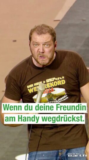 Mario Barth Instagram - Die hören das, wenn du sie wegdrückst!!! 📞 😳
