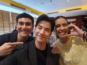 Mario Maurer Instagram - Thank you kang mak team your guys are so amazing and thank you Indonesia for your warm welcome i hope i will come back here asap dont for get to watch  Kang mak everyone