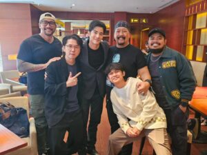 Mario Maurer Instagram - Thank you kang mak team your guys are so amazing and thank you Indonesia for your warm welcome i hope i will come back here asap dont for get to watch  Kang mak everyone