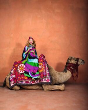 Marisa Berenson Instagram - @emiliopucci for @vanityfairspain 
Read my interview at the link in bio! 
Thank you @vanityfairspain 
thank you @joanadelafuente 
🩷❤️🩷❤️❤️

Great team!! 
Text @paloma_simon 
Realised by @joanadelafuente
Photographer @marianfilali_official 
Set Decorator @yannrehaan 
Make up & Hair @marianfilali_official @annaayshar
Assistant photography @marrakech_black_and_white
Fashion assistant  @jlcrazy 
Art: Elena Calvo 
Look: @emiliopucci, Jewels @marisaberensonofficial collection

#marisaberenson #vanityfair