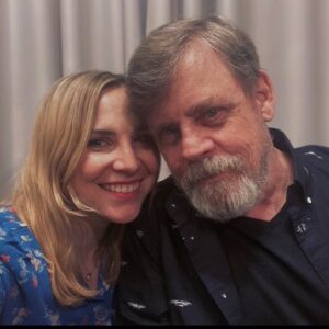 Mark Hamill Instagram - For Chelsea Elizabeth: 🎂
Loving daughter... loyal companion...USC graduate (magna cum laude)...vital personal assistant & toddler who insisted on getting “Twickster hair” while I was filming The Flash. (one of my all-time favorite pics, bottom left) 😍

#LoveYouMoreEachDay 💕