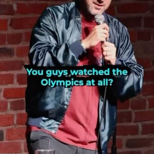 Mark Normand Instagram - Olympic Gold Zingers! Anyone else rubbing one out to the Olympics? Volleyball butt shots, nut sack, swim labia and huge pole vault hogs! This is the sexiest Olympics yet!! If finishing first was an event, I would win gold! Comedy!! 
#tuesdayswithstories #wemightbedrunk #goldmedal #trans #comedy #olympics #2024 #pagetostage #souptonuts #outtolunch #jokes #haha