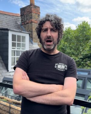 Mark Watson Instagram - May or may not have forgot to say I’ll be Live at Five, it’s all this election business. 

Here’s a screenshot from a video you might not see unless you live in a certain part of the country from now until September, to encourage you to tune in.