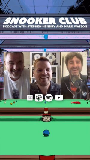 Mark Watson Instagram - “Oh mate it was very early in the morning... rock ‘n’ roll was the only winner there!” 😂

@kasabianofficial are yet to take a snooker table on the tour with them, but they have played five-a-side backstage with Oasis! 🤘

#SnookerClub