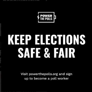 Marque Richardson Instagram - Today is POLL WORKER RECRUITMENT DAY!!! 🖤✊🏿It’s also your chance to help support democracy as a poll worker in your community— and get paaaaaiiid while doing it (even if you’re not old enough to vote!). Sign up to #PowerThePolls today: powerthepolls.org @powerthepolls #NOTLIKEUS