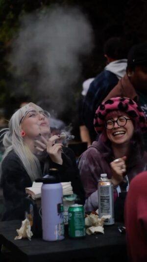 Marshawn Lynch Instagram - Sneak peak of the Dodi Smokeout 😶‍🌫️😶‍🌫️😶‍🌫️ Everyone at the party got to test out some new strains and we let everyone vote for what we gon add to the next drop #dodi #party #peopleschoice #vote