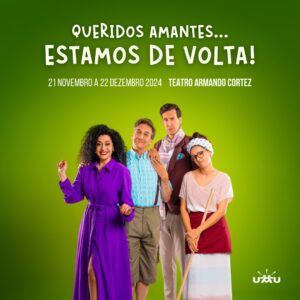 Marta Andrino Instagram - 🤩 Os equívocos e peripécias hilariantes de Asdrúbal, Constança, Arnaldo e Marilyn estão de regresso a Lisboa para uma curta temporada no Teatro Armando Cortez! 

👉 O espectáculo, que já conquistou milhares de espectadores em Lisboa e no Porto, volta a contar com Marta Andrino, Frederico Amaral, Rita Simões e Paulo Matos em palco para uma curta temporada:

𝙊 𝘼𝙈𝘼𝙉𝙏𝙀 𝘿𝙊 𝙈𝙀𝙐 𝙈𝘼𝙍𝙄𝘿𝙊

𝘛𝘌𝘈𝘛𝘙𝘖 𝘈𝘙𝘔𝘈𝘕𝘋𝘖 𝘊𝘖𝘙𝘛𝘌𝘡
21 Novembro a 22 Dezembro 2024

🎟️ Bilhetes disponíveis em @ticketlinept e locais habituais