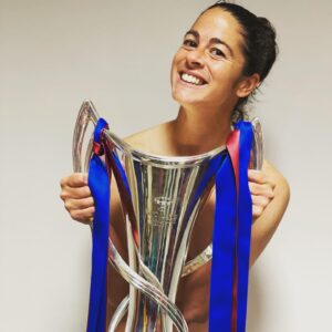 Marta Torrejón Instagram - Si si si, la CHAMPIONS ja esta aquí! 🔵🔴🏆#göteborg
