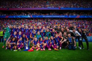 Marta Torrejón Instagram - Without words. An amazing season! Thanks to everyone. 23/24 🔚🔵🔴. See you next season! #viscabarça