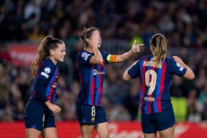 Marta Torrejón Instagram - About yesterday… An amazing night at Spotify Camp Nou 😍 see you next year. Thank you for all your support! Visca Barça! 💪🔵🔴
