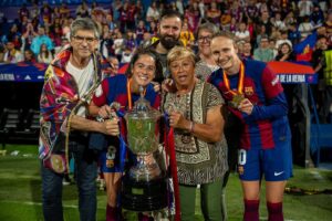 Marta Torrejón Instagram - Without words. An amazing season! Thanks to everyone. 23/24 🔚🔵🔴. See you next season! #viscabarça