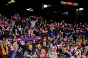 Marta Torrejón Instagram - About yesterday… An amazing night at Spotify Camp Nou 😍 see you next year. Thank you for all your support! Visca Barça! 💪🔵🔴