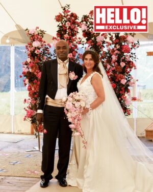 Märtha Louise Instagram - EXCLUSIVE PHOTO: Martha Louise and shaman Durek Verrett are officially married, and the newlyweds are absolutely glowing in the first snap from their wedding 😍 LINK IN BIO for full story.