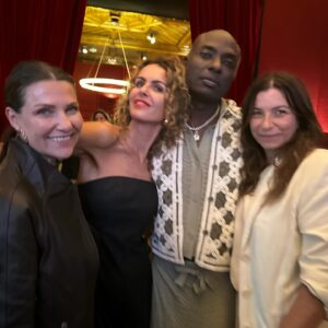 Märtha Louise Instagram - My fiancé @shamandurek and I had the pleasure of attending the @elllenorge party, and again it did not disappoint. It is impressing how they manage to keep the party down to earth and friendly, and at the same time having a guest list filled with the who’s who of Norway where everyone is dressed to a T; a fashionista feast. 

The red carpet was a dazzling spectacle. Everyone looked stunning and dressed to impress in the most fashionable ensembles. I was wearing Hést @heest.no (of course!), feeling amazing in our AW24 leather combo. My awesome fashionista husband to be was in a bohemian chic Holzweiler @holzweiler outfit. 

We had such a fantastic time, filled with hugging, laughing, and being surrounded by so many creative and talented people.

Even the rain couldn’t dampen the spirits. In fact, it added a little extra excitement to the event, making it even more memorable. It was a day of pure joy, celebration, and connection, and I feel so grateful to have been a part of it. 

Clothes @holzweiler @heest.no 
Jewelry @lulufrost 
Photo from @pointdevue 

Thank you again @ellenorge for such an inspiring and great evening where we can break out of the norm and really express ourselves fashion-wise without anyone suggesting anyone is over the top. 

#liberating