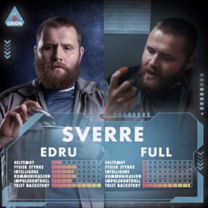 Martin Lepperød Instagram - @henrikfarley har laget verdens kuleste serie sammen med verdens kuleste gjeng!! Premiere på torsdag på NRKTV!!! Dette er min karakter, han er veldig lik meg. Serien heter ORION forresten.