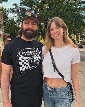 Martin Starr Instagram - Happy Birthday to my favorite human! I celebrate you every single day and today is no different! Thank you for blessing me with the incredible warmth of your love! You are a dream come true! Perfection! My angel!