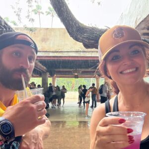Mary Louis Kanellis-Bennett Instagram - Mom and Dad day… rode some ride, danced in the rain, and drank way too many drinks…