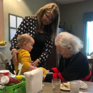 Mary Louis Kanellis-Bennett Instagram - My YaiYai passed away on Monday. Maria Kanellis, my synónymos, was 95 years old. YaiYai was an incredibly strong, hardworking, and fearless woman from Sparta, Greece. YaiYai never learned to drive so when she would babysit us, we would walk everywhere. And even still she would be in a skirt, blouse, scarf, clip on earrings, and kitten heals. She used to garden with her bare calloused hands and a kitchen knife in a skirt and loved to play cards while drinking ouzo. She and my Papou came to America to build a life together and they did. An incredible life, YaiYai and Papou were married for over 60 years, they owned 2 restaurants, raised 2 children, 5 grandchildren, and had 8 great-grandchildren. Papou passed away in 2020 but, I’m sure they are together again. Arguing loving about whether or not the door is closed or about the coffee. Declarations of nai. But S’agapò just as much. YaiYai called my husband Mike, the fighter. But, in the end and all through life she was the real fighter in the family. YaiYai defended her family fiercely and I heard many stories of kindness from her surviving siblings at her funeral yesterday. The last thing I said to my YaiYai was “it was a good life” because it was and it is. I cannot imagine the sacrifices that my grandparents must have made leaving behind everything they knew. I am sad she is gone but more than that I am grateful. So grateful for the years. Grateful for this beautiful life. Grateful for the sacrifices because you gave us the good life. Now Rest. You both gave everything to us. And I’m grateful. 

S’agapò YaiYai.