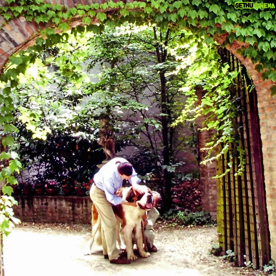 Masanori Hata - 5.1K Likes - イタリアで出会った大きな友だち🐾ムツさんと顔の大きさを比べてみてください😆 2人はすぐに仲良しに😄🍀#ムツゴロウの656 #はたまさのり #むつごろうさん #zoologist #writer #friendofanimals #doglover