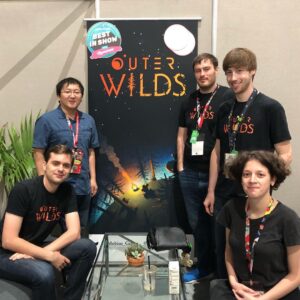 Masi Oka Instagram - My first stop.
Our game Outer Wilds at E3!
Been a long road.  Coming 2018.

#E3 #OuterWilds #MobiusDigital #AnnapurnaInteractive