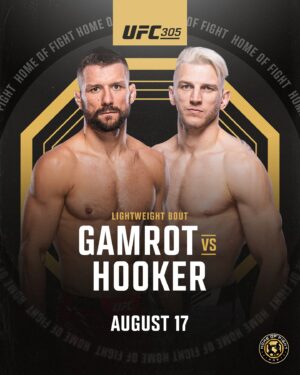 Mateusz Gamrot Instagram - 🚨 Mateusz Gamrot vs. Dan Hooker set for UFC 305 in Perth, Western Australia, Aug. 17, 2024.