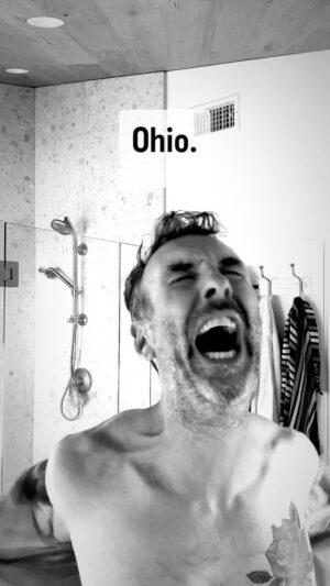 Matt Braunger Instagram - Hot Action in Ohio. An art film 

Columbus Friday, Cincinnati Saturday. Three shows. Hot stuff 🔥 🎤 🍆 
@nataliesgrandview @commonwealthsanctuary #comedy #ohio #columbus #cincinnati #mattbraunger