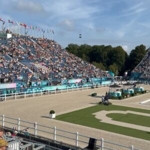 Matt Harnacke Instagram - My very first time attending an Olympics… the atmosphere was like nothing I have ever felt before. At a time where things have been so fragile for us all, yesterday dressage shined and showcased some incredible combinations, incredible talent and high emotions. I can’t thank horses enough for what they have brought to my life and the places and people they connect me to ❤️🐴 these are memories I will revisit often.