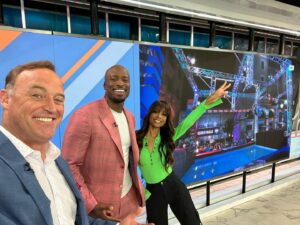 Matt Iseman Instagram - About to go LIVE on @todayshow with @zurihall & @akbar_gbaja to talk new season of @ninjawarrior