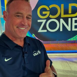 Matt Iseman Instagram - Tomorrow at 7amET, this Relay Team will govern you TEN HOURS of LIVE, NONSTOP ACTION every day of the OLYMPICS!  It’s the #GoldZone only on @peacock!

7a-11a: Iseman & Collinsworth
11a-2p: Siciliano
2p-5p: Hanson

Every gold medal and all the biggest moments LIVE!