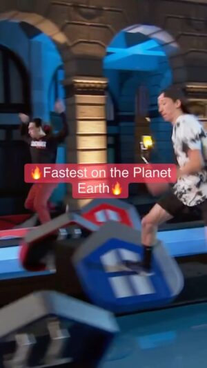 Matt Iseman Instagram - This was an incredible 38 second race between @elijahthebossninja and @rjroams 🤩! #americanninjawarrior #iamspeed #strength